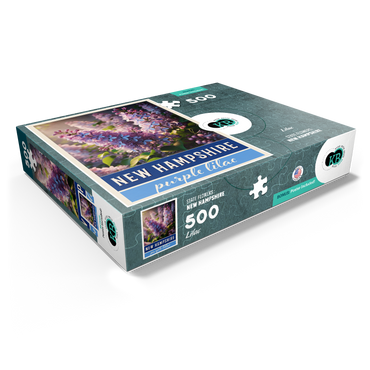 State Flowers Series: New Hampshire, Lilac 500 Jigsaw Puzzle box view1