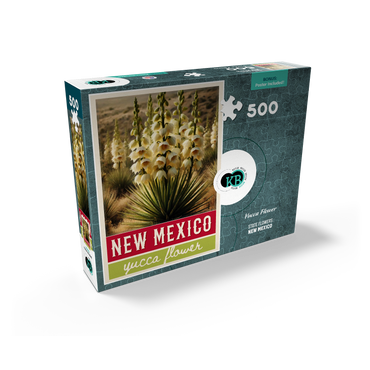 State Flowers Series: New Mexico, Yucca Flower 500 Jigsaw Puzzle box view2