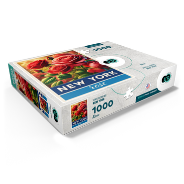 State Flowers Series: New York, Rose 1000 Jigsaw Puzzle box view1