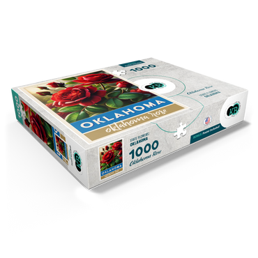 State Flowers Series: Oklahoma, Oklahoma Rose 1000 Jigsaw Puzzle box view1
