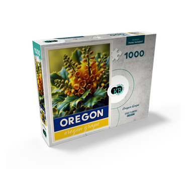 State Flowers Series: Oregon, Oregon Grape 1000 Jigsaw Puzzle box view2