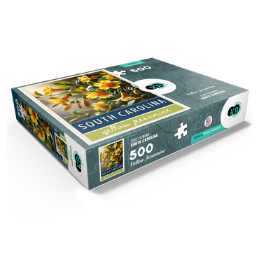 State Flowers Series: South Carolina, Yellow Jessamine 500 Jigsaw Puzzle box view1