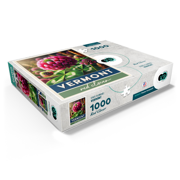State Flowers Series: Vermont, Red Clover 1000 Jigsaw Puzzle box view1