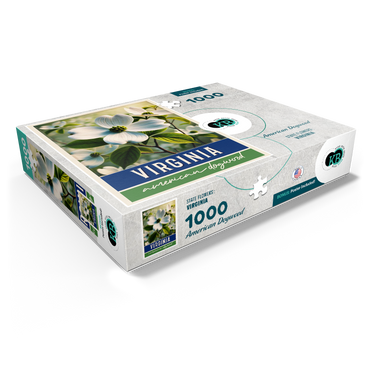 State Flowers Series: Virginia, American Dogwood 1000 Jigsaw Puzzle box view1