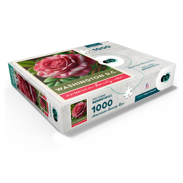 State Flowers Series: Washington D.C, American Beauty Rose 1000 Jigsaw Puzzle box view1