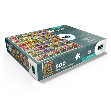 State Flowers Series: 50 State Flowers Collage, vol. 1 500 Jigsaw Puzzle box view1