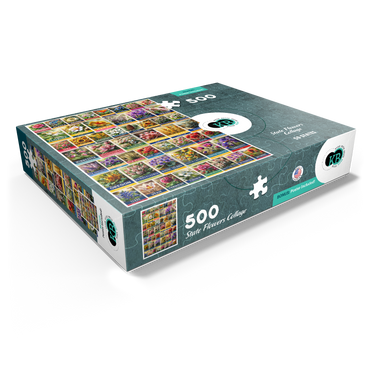 State Flowers Series: 50 State Flowers Collage, vol. 2 500 Jigsaw Puzzle box view1