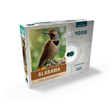 State Birds Series: Alabama, Yellowhammer 1000 Jigsaw Puzzle box view2