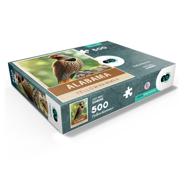 State Birds Series: Alabama, Yellowhammer 500 Jigsaw Puzzle box view1