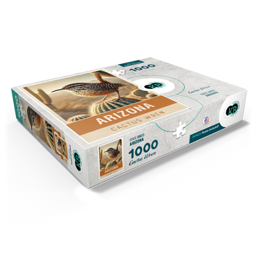 State Birds Series: Arizona, Cactus Wren 1000 Jigsaw Puzzle box view1