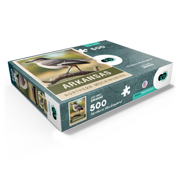 State Birds Series: Arkansas, Northern Mockingbird 500 Jigsaw Puzzle box view1