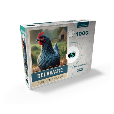 State Birds Series: Delaware, Blue Hen Chicken 1000 Jigsaw Puzzle box view2