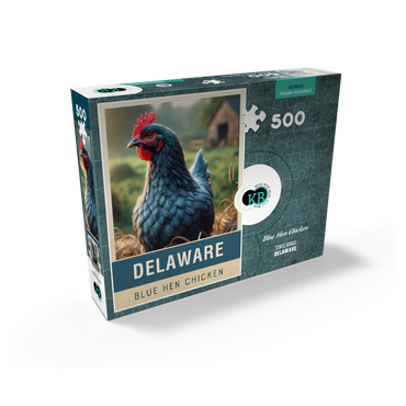 State Birds Series: Delaware, Blue Hen Chicken 500 Jigsaw Puzzle box view2