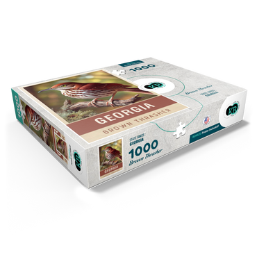 State Birds Series: Georgia, Brown Thrasher 1000 Jigsaw Puzzle box view1