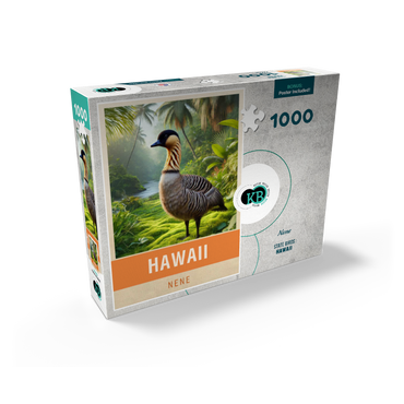 State Birds Series: Hawaii, Nene 1000 Jigsaw Puzzle box view2