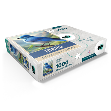 State Birds Series: Idaho, Mountain Bluebird 1000 Jigsaw Puzzle box view1