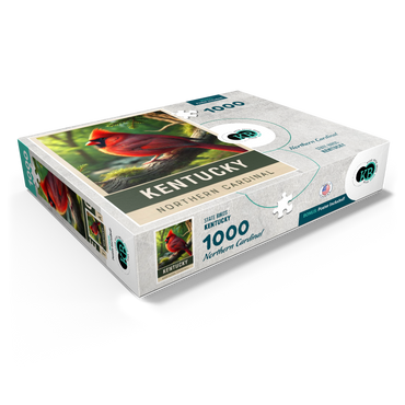 State Birds Series: Kentucky, Northern Cardinal 1000 Jigsaw Puzzle box view1