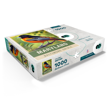 State Birds Series: Maryland, Baltimore Oriole 1000 Jigsaw Puzzle box view1
