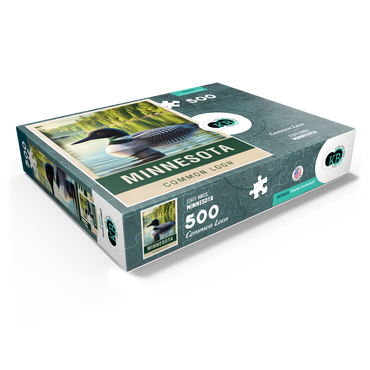 State Birds Series: Minnesota, Common Loon 500 Jigsaw Puzzle box view1