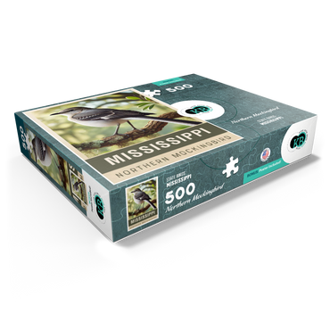 State Birds Series: Mississippi, Northern Mockingbird 500 Jigsaw Puzzle box view1