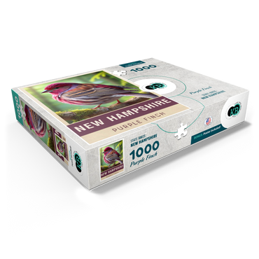 State Birds Series: New Hampshire, Purple Finch 1000 Jigsaw Puzzle box view1