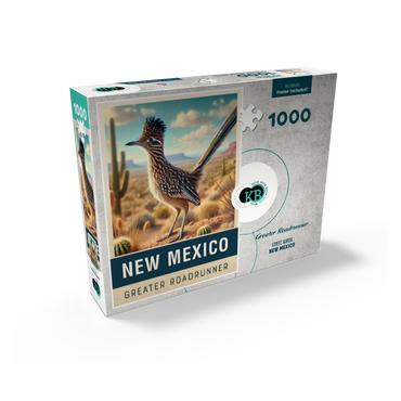 State Birds Series: New Mexico, Greater Roadrunner 1000 Jigsaw Puzzle box view2