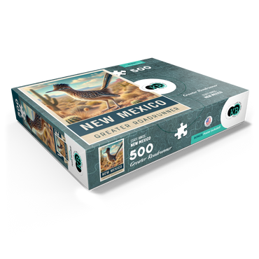 State Birds Series: New Mexico, Greater Roadrunner 500 Jigsaw Puzzle box view1
