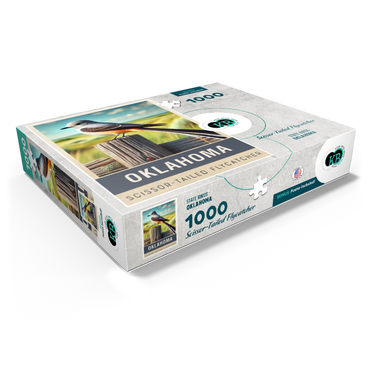 State Birds Series: Oklahoma, Scissor-tailed Flycatcher 1000 Jigsaw Puzzle box view1
