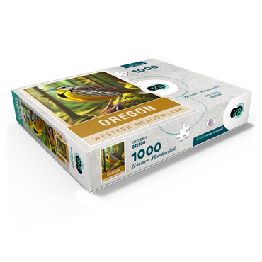 State Birds Series: Oregon, Western Meadowlark 1000 Jigsaw Puzzle box view1