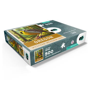 State Birds Series: Oregon, Western Meadowlark 500 Jigsaw Puzzle box view1