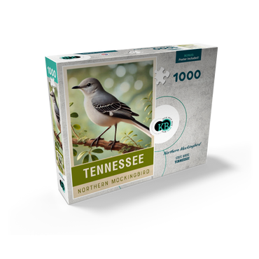 State Birds Series: Tennessee, Northern Mockingbird 1000 Jigsaw Puzzle box view2
