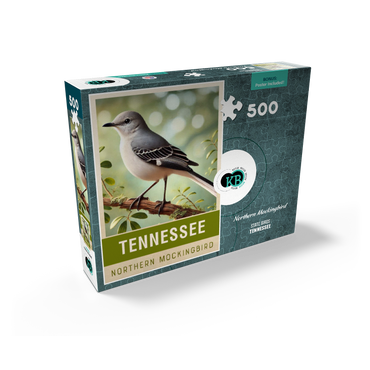State Birds Series: Tennessee, Northern Mockingbird 500 Jigsaw Puzzle box view2
