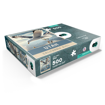 State Birds Series: Utah, California Gull 500 Jigsaw Puzzle box view1