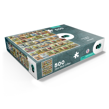 State Birds Series: 50 State Birds Collage, vol.1 500 Jigsaw Puzzle box view1