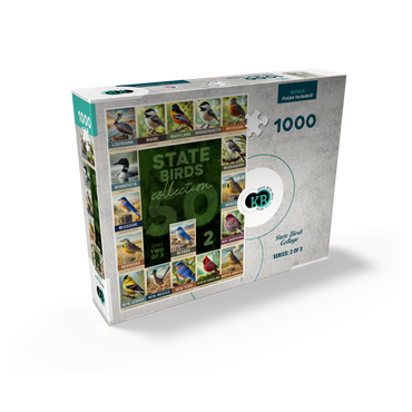 State Birds Series: 50 State Birds Collage, Part 2 of 3 1000 Jigsaw Puzzle box view2