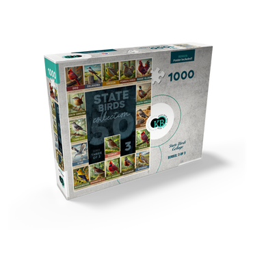 State Birds Series: 50 State Birds Collage, Part 3 of 3 1000 Jigsaw Puzzle box view2
