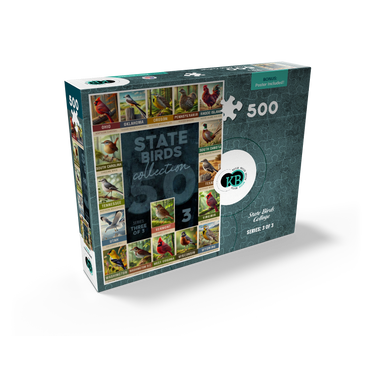 State Birds Series: 50 State Birds Collage, Part 3 of 3 500 Jigsaw Puzzle box view2