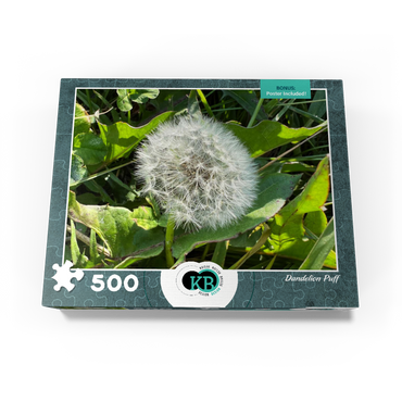Macro Photography: Dandelion Puff, no.3 500 Jigsaw Puzzle box view3