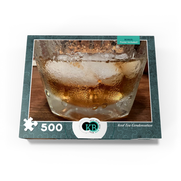 Macro Photography: Condensation, Iced Tea 500 Jigsaw Puzzle box view3