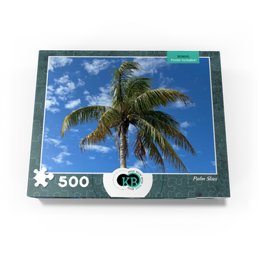 Nature Photography: Palm Skies, Florida, USA 500 Jigsaw Puzzle box view3