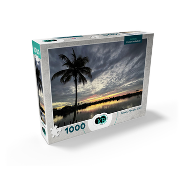 Nature Photography: Sunset, Florida, USA 1000 Jigsaw Puzzle box view2