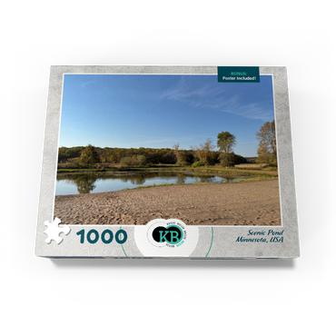 Nature Photography: Scenic Pond, Minnesota, USA 1000 Jigsaw Puzzle box view3