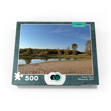 Nature Photography: Scenic Pond, Minnesota, USA 500 Jigsaw Puzzle box view3