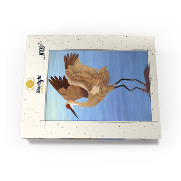 Sandhill Crane with Outstretched Wings 1000 Jigsaw Puzzle box view3