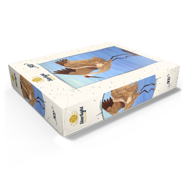 Sandhill Crane with Outstretched Wings 500 Jigsaw Puzzle box view1
