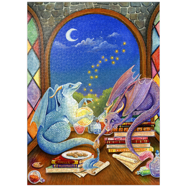 puzzleplate Magical Dragon Study 1000 Jigsaw Puzzle
