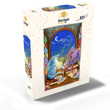 Magical Dragon Study 100 Jigsaw Puzzle box view2