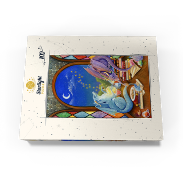 Magical Dragon Study 100 Jigsaw Puzzle box view3