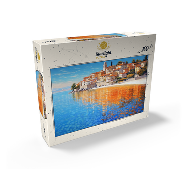 Mediterranean Village by Crystal-Clear Coast 100 Jigsaw Puzzle box view2
