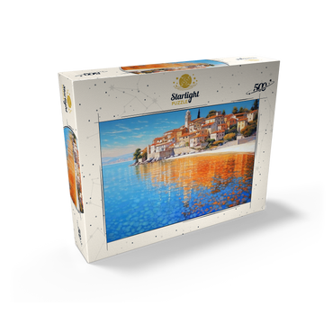 Mediterranean Village by Crystal-Clear Coast 500 Jigsaw Puzzle box view2